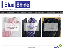 Tablet Screenshot of blueshineindia.com